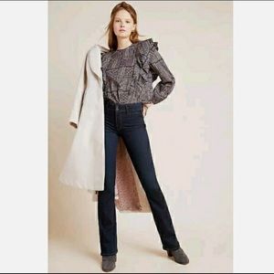 Paige | High rise Manhattan dark wash jeans | 29